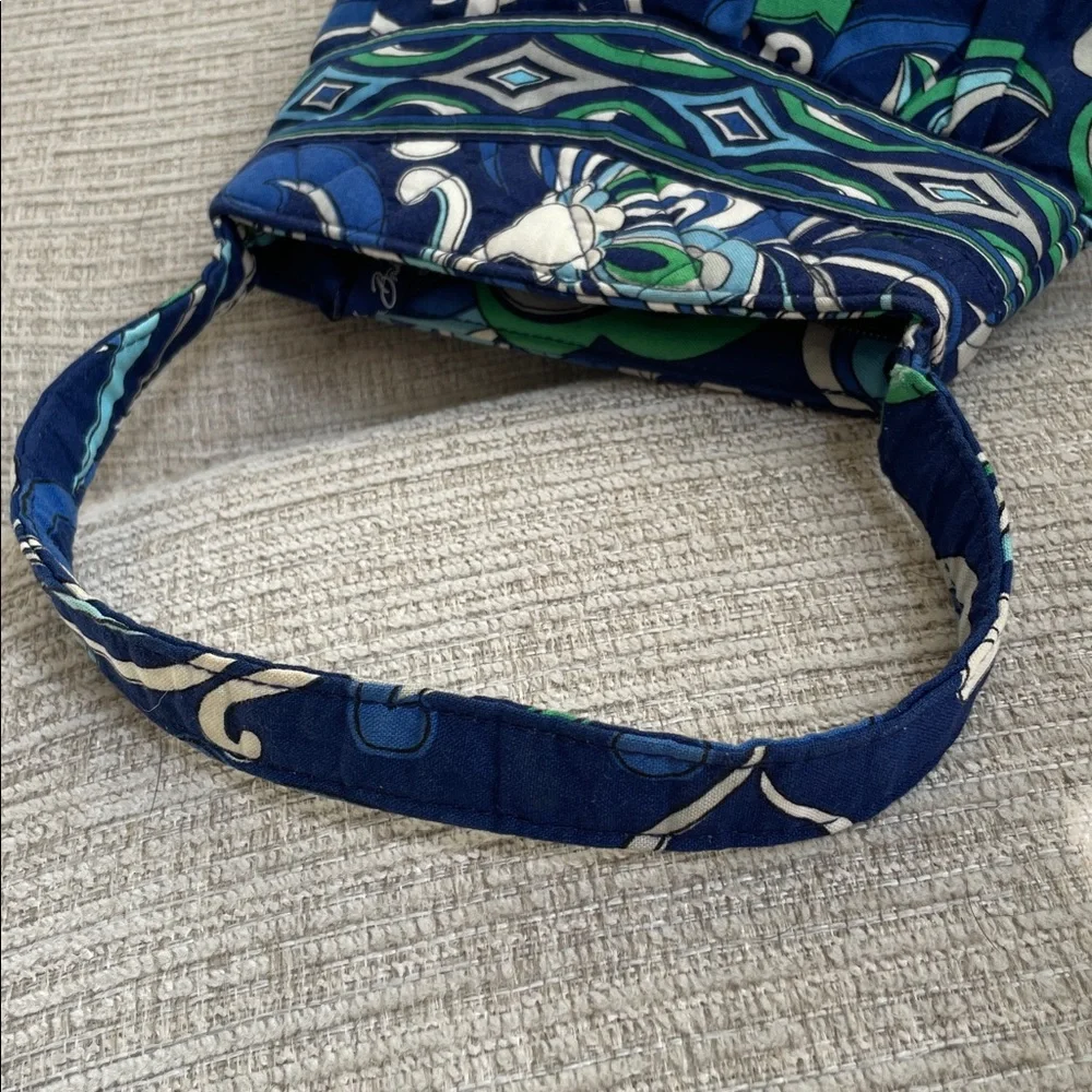 Vera Bradley Retired 2008 Mediterranean Patterned Shoulder Bag‎